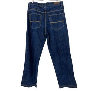 Mens Baggy Jeans Size 36 x 32 Rich Kids Dark Wash